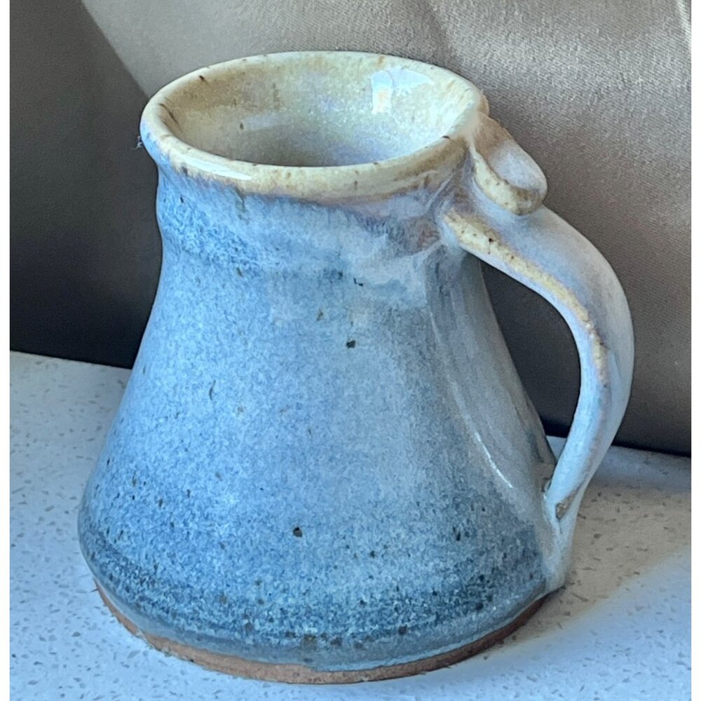 Handmade Ceramic Mug By Pat Johnde 1984 Hand Thrown Cup Coffee Tea Cocoa Gift